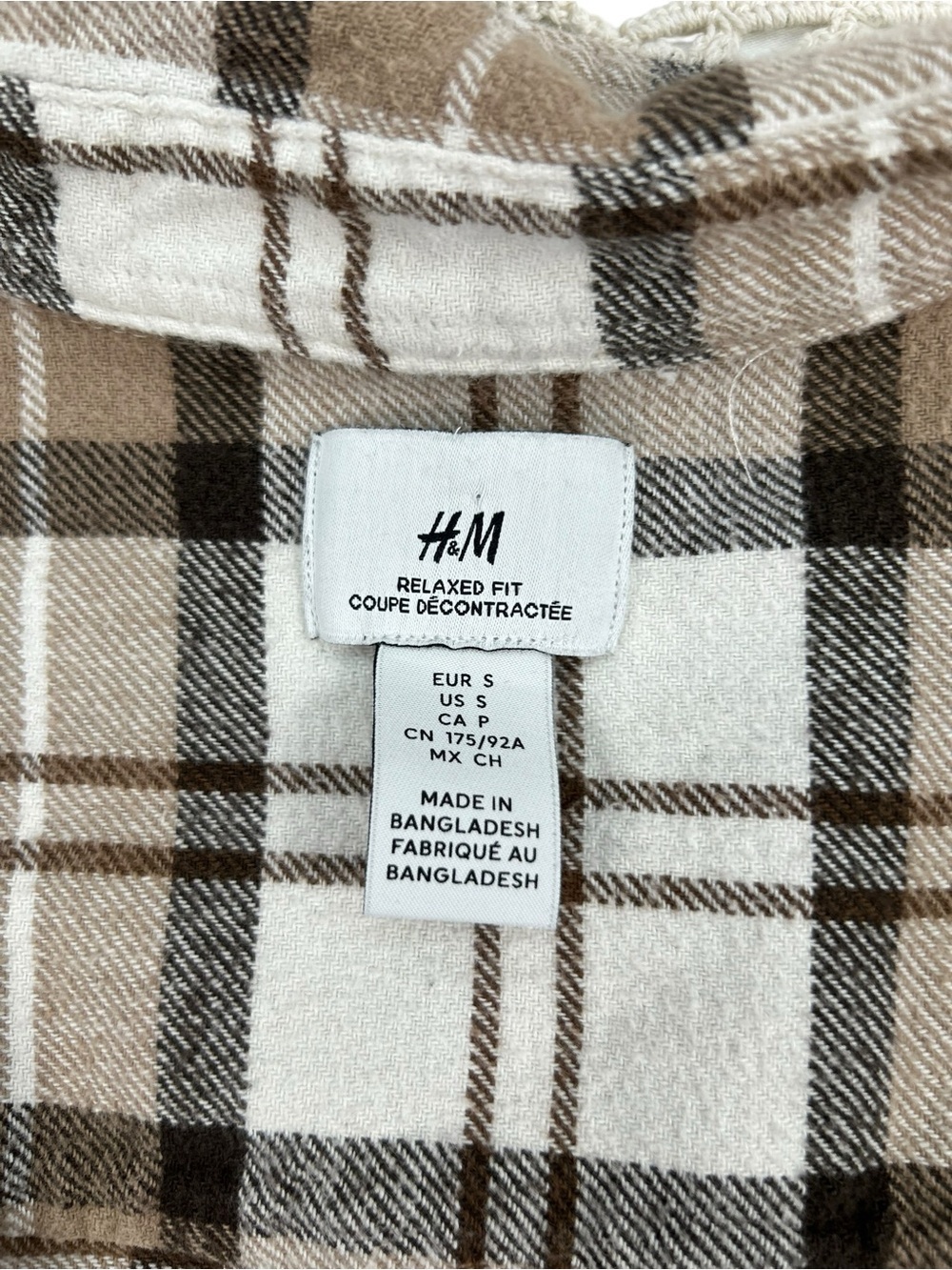 H&M Relaxed Fit Upcycled Flannel Shirt – Women’s Small | Handmade Floral Patchwo - Picture 8 of 13